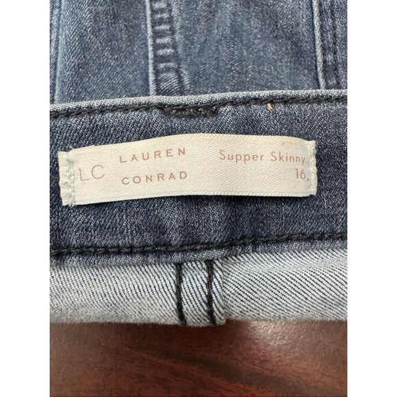 Lauren Conrad Super Skinny Size 16 Jeans - Picture 5 of 8